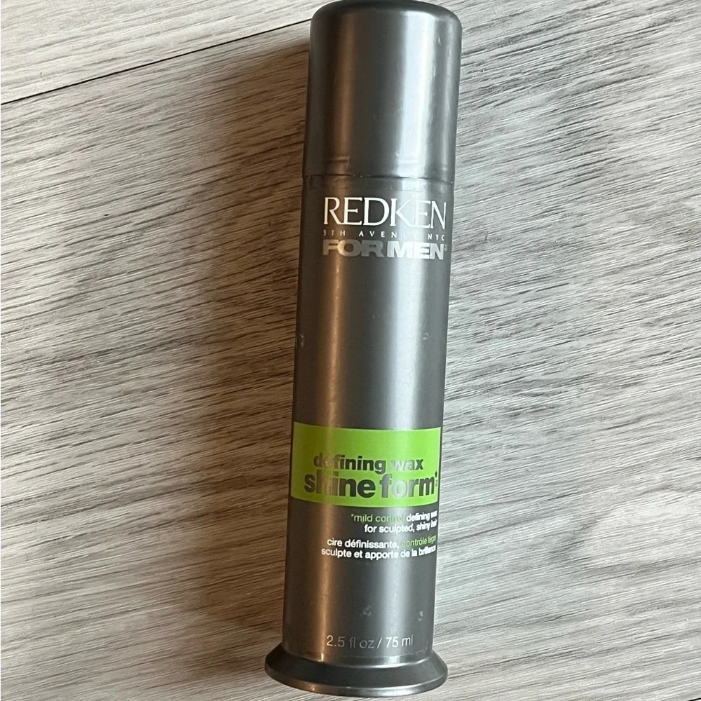 Redken for Men Shine Form Defining Wax + get groomed finishing cream bundle